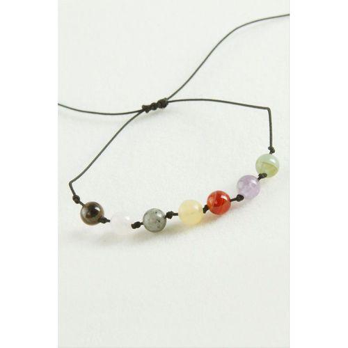 Çakra Doğaltaş İp Bileklik