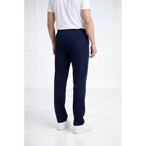 Erkek Düz Paça Beli Lastikli İpli Günlük Spor Eşofman Altı Rahat Fit - Lacivert