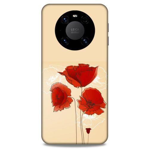 Lopard Huawei Mate 40 Pro Uyumlu Kılıf Botanix (99) Ultra Silikon Kılıf