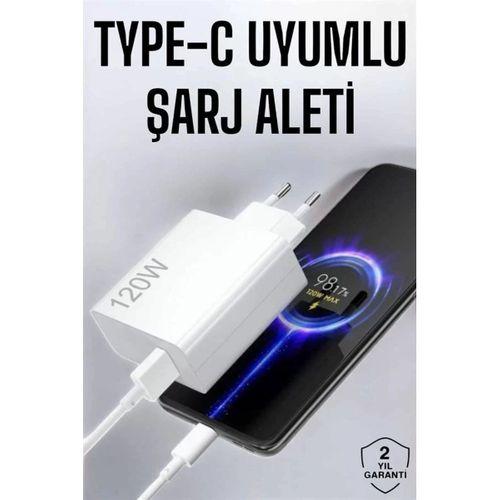 Type-c 120w Şarj Aleti Hızlı Şarj Turbo