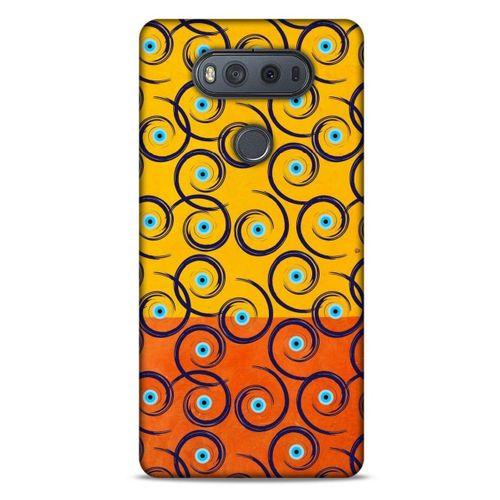 Nazarium (32) Desenli Silikon Kapak LG K61 Kılıf