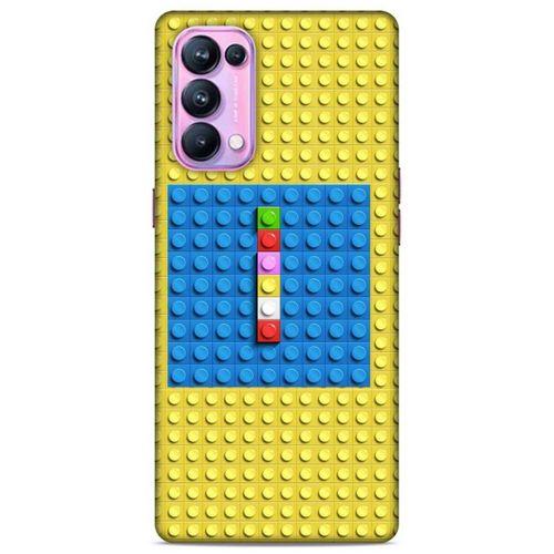 Lopard Oppo Reno 5 Pro 5G Uyumlu Kılıf BloX (19) Kılıfları I Harfi