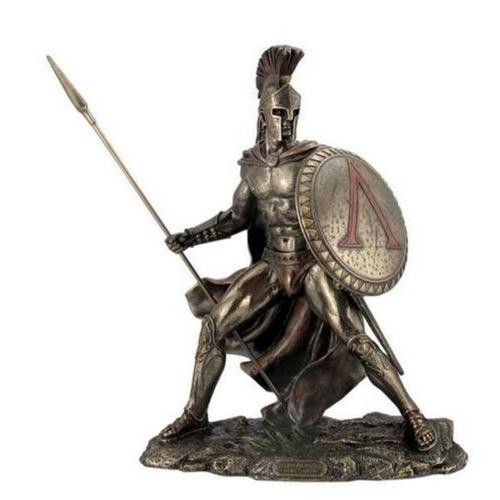 WISE Veronese Serisi-Wise Mitoloji & Tarih-MIZRAKLI LEONIDAS-26.5*17*34 CM.