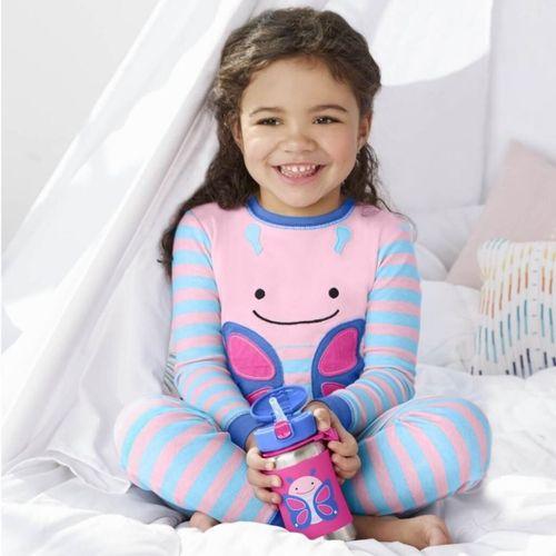 Skip Hop Skip Hop Zoo Pipetli Paslanmaz Çelik Suluk 350 ml Kelebek