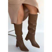 Pitay Vizon Cilt Topuklu Çizme