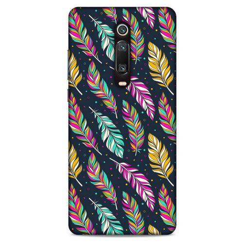 Xiaomi Mi 9T Pro Kılıf Desenli Özel Seri Tüyler (47) Crystal Flex Kılıf