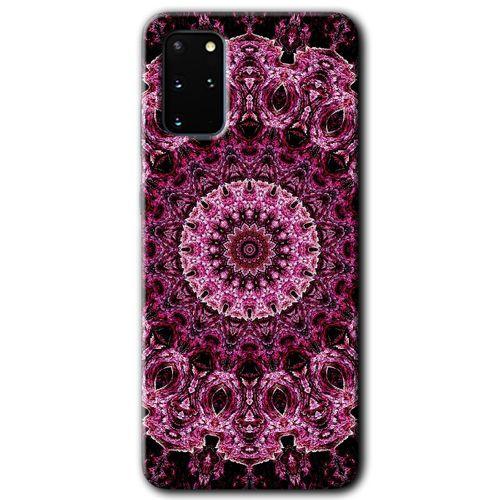Samsung Galaxy S20 Plus Kılıf HD Desen Baskılı Arka Kapak - Mandala Patterns Kaleidoscope