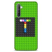 Lopard Oppo Realme XT Uyumlu Kılıf BloX (32) Soft Silikon Kılıf T Harfi