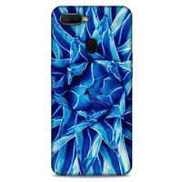 Lopard Oppo Ax7 Uyumlu Kılıf Bahar (13) Silikon Kap Açık Mavi
