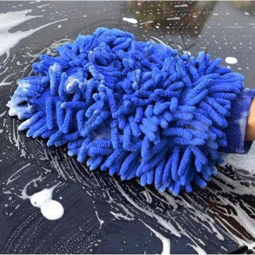 Sepetinegelsin Ev-Oto-Cam Yıkama Eldiveni Makarna Eldiven Mavi