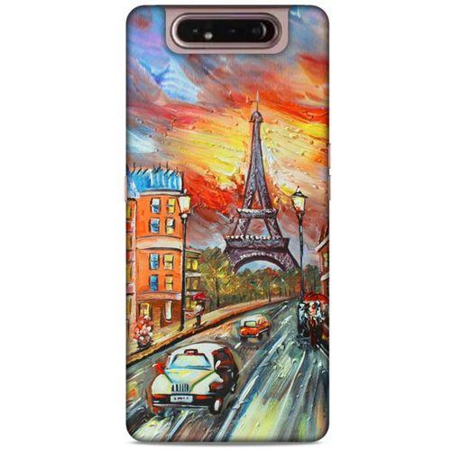 Cityx (27) Samsung Galaxy A80 Kılıf Silikon Kapak Desenli