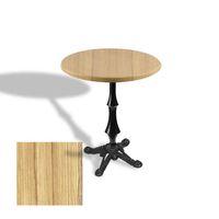 Dockers Çipa 1012 Döküm Ayak Yuvarlak Masa Çap 60cm - (Werzalit, Wermodin ve Allzalit Tabla) - Coco Bolo