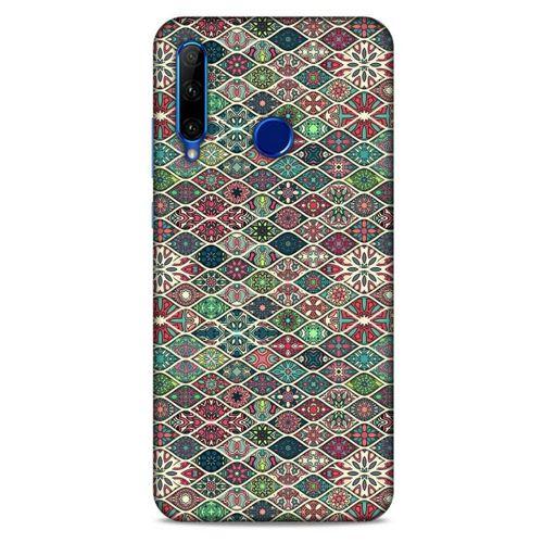Ethnic Culture (3) Huawei Y6P Kılıf Silikon Kapak Desenli