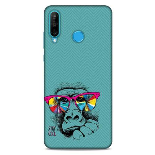 Animax Cool Maymun Huawei P30 Lite Kılıf Desenli Silikon