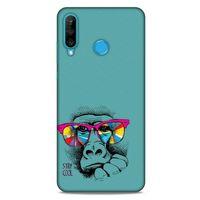 Animax Cool Maymun Huawei P30 Lite Kılıf Desenli Silikon