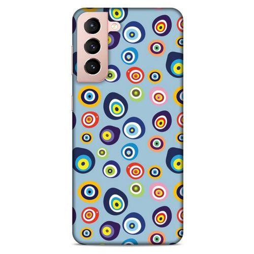 Lopard Samsung Galaxy S21 Uyumlu Kılıf Nazarium (24) Darbe Emici Kılıf
