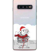 Zoologix (36) Samsung Galaxy S10 Şeffaf Kılıf Silikon Desenli