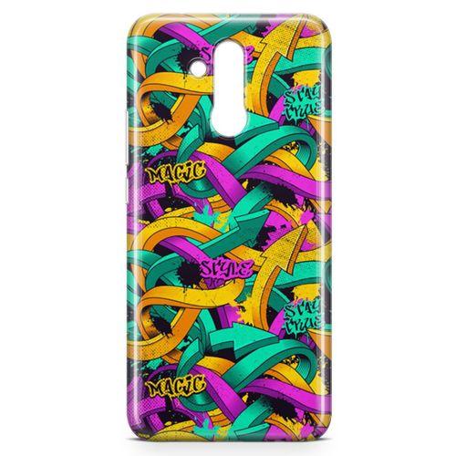 Huawei Mate 20 Lite Kılıf Stay True Arka Kapak Koruma Desenli Full Koruyucu