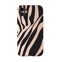 iPhone 11 Uyumlu Zebra Desenli Kamera Korumalı Lansman Kılıf Premium Silikonlu