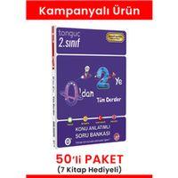 0'dan 2'ye Konu Anlatımlı Soru Bankası 50' li Paket (7 Kitap Hediyeli)