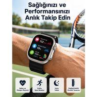Akıllı Saat Çok Fonksiyonlu Unısex Sosyal Medya Girişli Bluetooth Bağlantılı