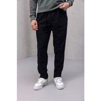 Roy Regular Fit Beli Lastikli Fitilli Kadife Kumaş Fermuarlı Jogger Erkek Pantolon - Siyah