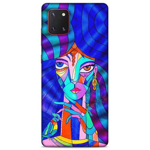 Lopard Samsung Galaxy Note 10 Lite Uyumlu Kılıf Sürreal Yüzler ♀ (45) Liquid Air Kılıf Baskılı