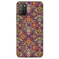 Lopard Xiaomi Poco M3 Uyumlu Kılıf Ethnic Culture (96) Core Armor Kılıf