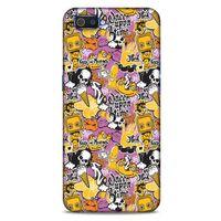 Retro (3) Desen Kapak Renkli Oppo Realme C2 Kılıf