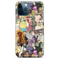 Apple iPhone 13 Pro Uyumlu Kılıf Rick And Morty (33) Hybrid Kılıf Killer Rick