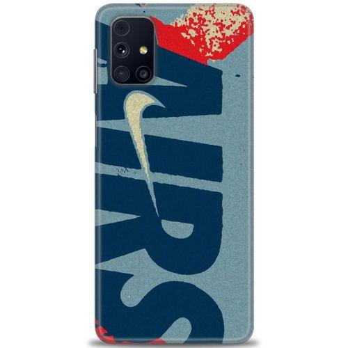 Samsung Galaxy M31S Kılıf HD Baskılı Kılıf - Airs + Tam Ekran Koruyucu