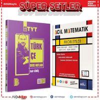 Benim Hocam TYT Türkçe Video Ders Notları ve Acil Problemler Soru Bankası 2 Kitap Set
