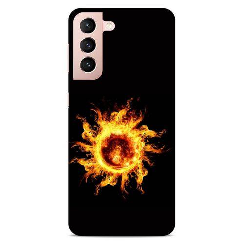 Lopard Samsung Galaxy S21 Uyumlu Kılıf FireX (46) Core Armor Kılıf Ateş Delik
