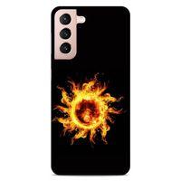 Lopard Samsung Galaxy S21 Uyumlu Kılıf FireX (46) Core Armor Kılıf Ateş Delik
