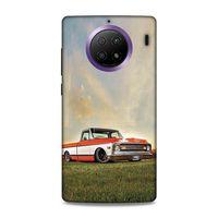 Lopard Xiaomi Redmi Note 9 5g Uyumlu Kılıf PickUpX (29) Arka Koruma Kılıfı Turuncu Beyaz