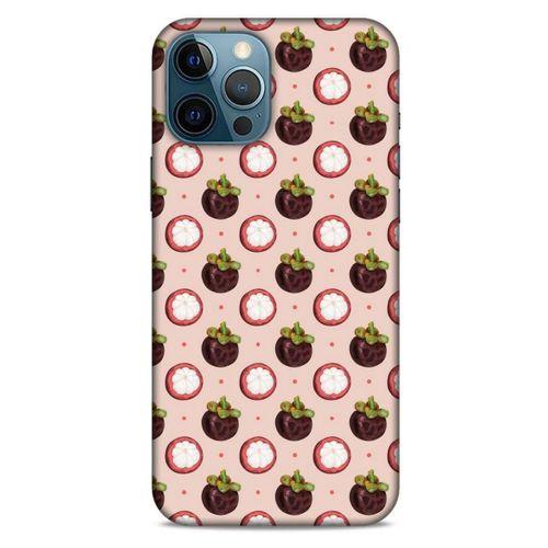 Frutix Mangosteen 03 Apple iPhone 12 Pro Max Kılıf Desenli Silikon