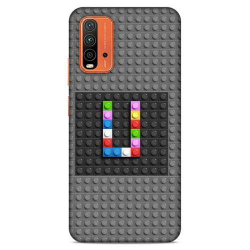 Lopard Xiaomi Redmi 9T Uyumlu Kılıf BloX (33) Hybrid Kılıf U Harfi