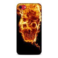 Lopard Apple iPhone SE 2020 Uyumlu Kılıf FireX (19) Kılıfları Ateş İskelet