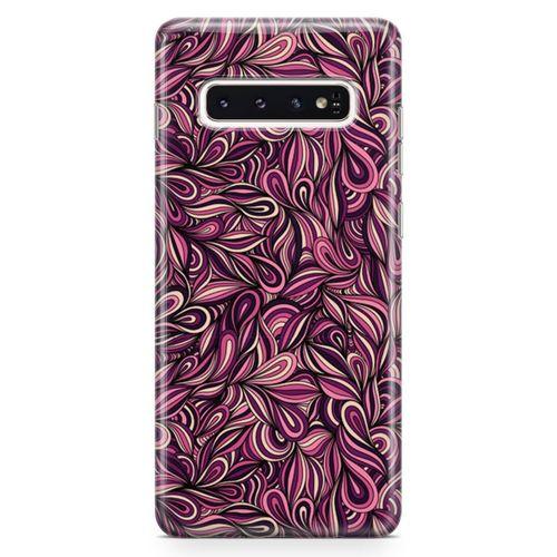 Samsung Galaxy S10 Plus Kılıf Döngüsel Öğeler Arka Kapak Koruma Desenli Full Koruyucu