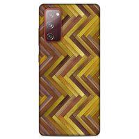 Lopard Samsung Galaxy S20 Fe Uyumlu Kılıf Wood'X (31) TPU Kılıf Baskılı