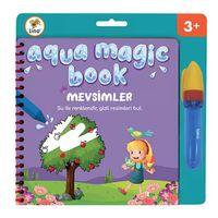 Aqua Magic Book Sihirli Boyama Mevsimler