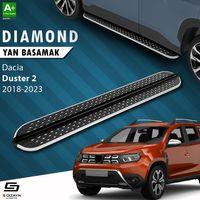 S-Dizayn Dacia Duster 2 Diamond Krom Yan Basamak 173 Cm 2018-2023
