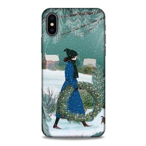 Apple Iphone X Kılıf Snowix (41) Tank Kılıf Mavi Yeşil