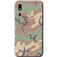 Galaxy A2 Core Kılıf HD Desen Baskılı Arka Kapak - Kamuflaj 29 + Kırılmaz Cam