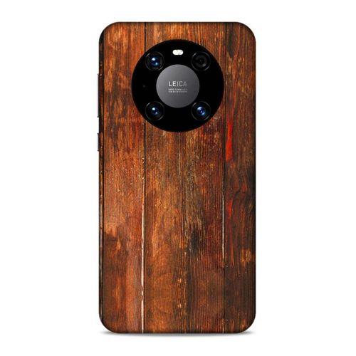 Lopard Huawei Mate 40 Pro Uyumlu Kılıf Wood'X (4) Koruma Kılıfı Desenli