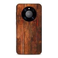 Lopard Huawei Mate 40 Pro Uyumlu Kılıf Wood'X (4) Koruma Kılıfı Desenli