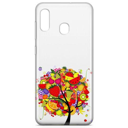 Samsung Galaxy A30 Kılıf Meyve Bahçeleri Arka Kapak Koruma Desenli Full Koruyucu
