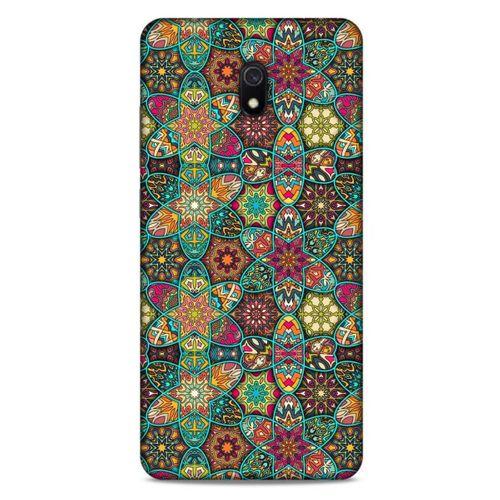 Ethnic Culture (56) Xiaomi Redmi 8A Kılıf Silikon Kapak Desenli