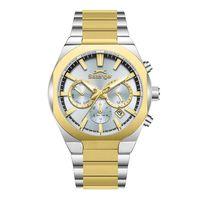 Slazenger SL.09.2540.2.05 Quartz Çelik Altın/Gri 42 mm Erkek Kol Saati