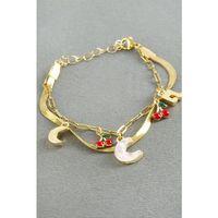 Hilal Şans Mineli Çelik Bileklik